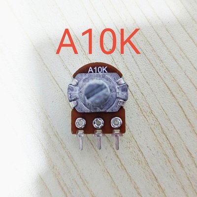 A10K A50K A100K 电位器单联3脚 柄长15MM 20MM