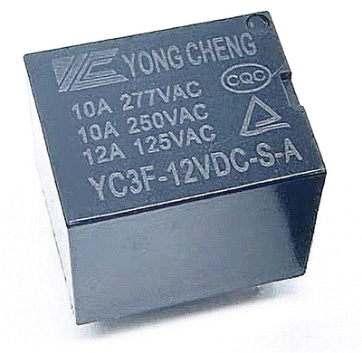 茶吧机热水壶继电器 全新YC3F-12VDC-S-A 4脚12伏