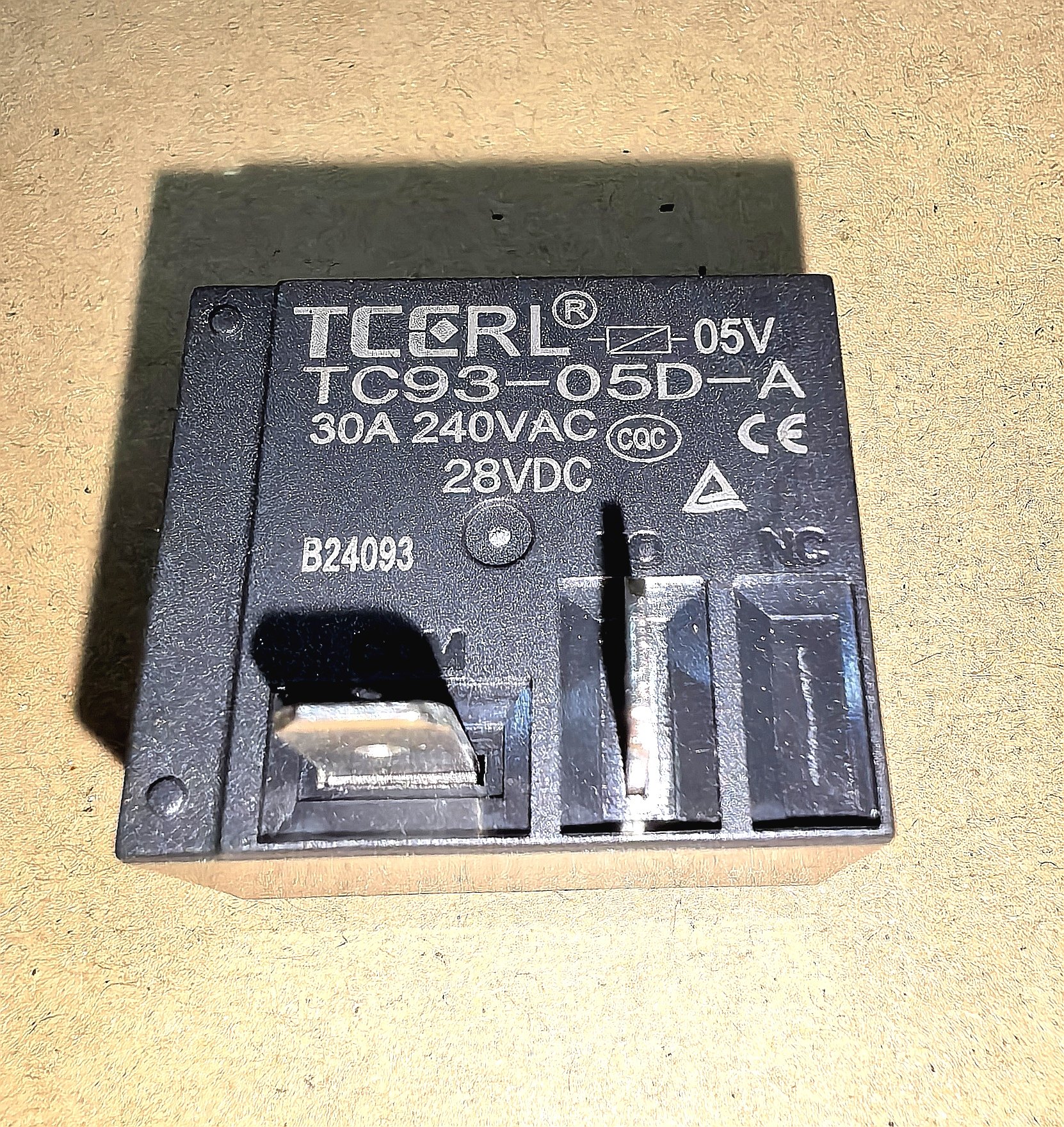 TC93-05D-A 5V30A 4脚继电器 热水器 全新原装 TC93