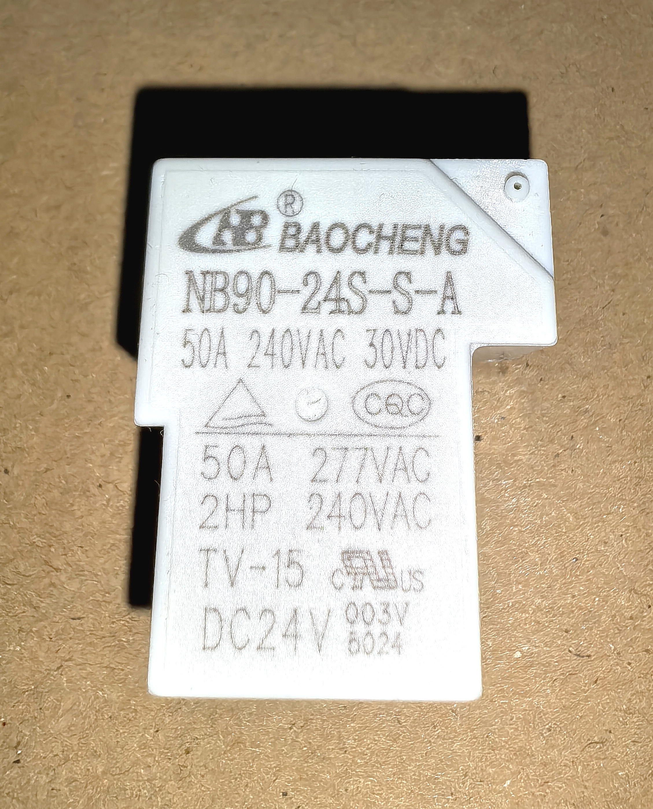 NB90-12S-S-A NB90-24S-S-A 50A大功率继电器 全新原装12V/24V4脚