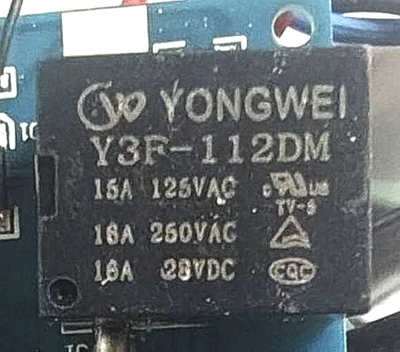 Y3F-112DM 16A4脚 通用款继电器DH3F-A-12D-SF515 12VDC 匹配使用