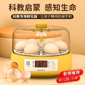 小型家用孵化机智能全自动小鸡芦丁鸡孵化器幼儿科教生命启蒙