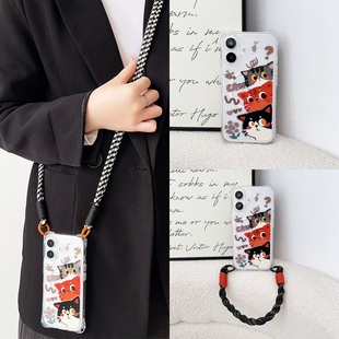 60pro背带荣耀x50i x40斜跨x30挂绳x10手腕9x链条X9A女 90GT磁吸80 四角可挂适用华为荣耀200pro手机壳100