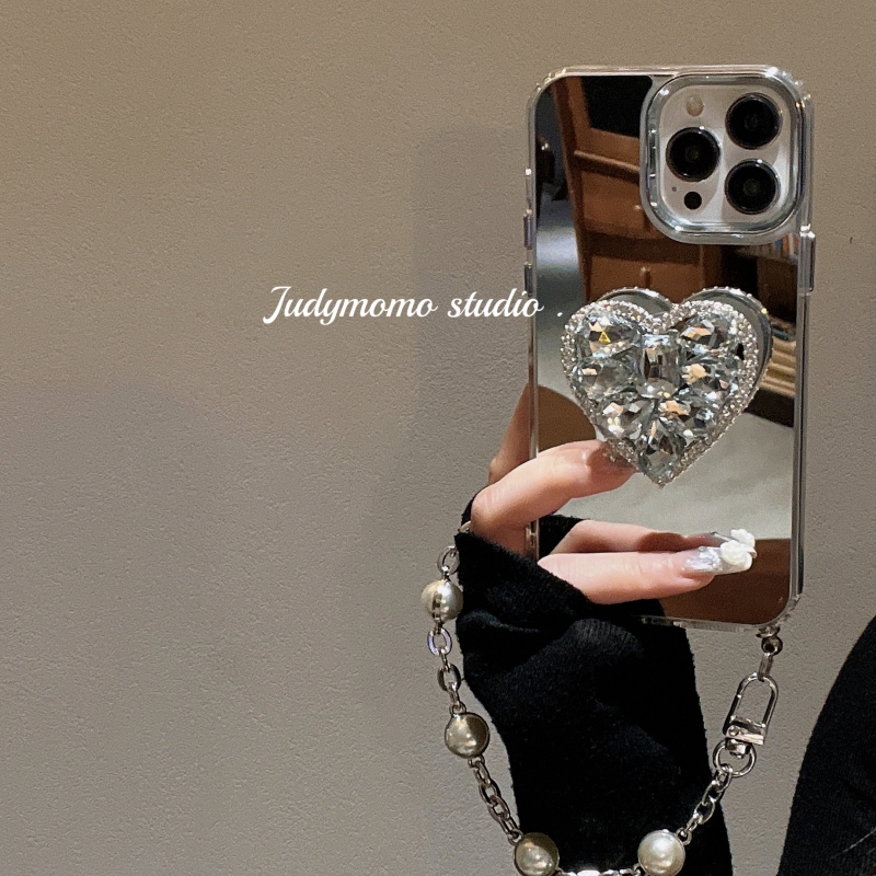 任意多型号手机壳闪钻支架镜面女