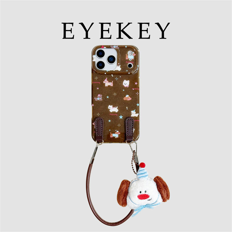 白鹿同款可爱星星腊肠狗适用于OPPOA5Pro手机壳新款A97新款女全包防摔保护套A96时尚个性