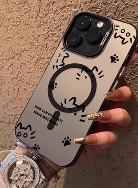 适用opporeno14pro磁吸手机壳reno13/12/11pro保护套reno8/7/6创意5高级感4SE小众3PRO防摔ACE2男RENO13PRO女