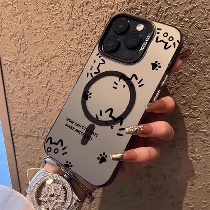 适用opporeno14pro磁吸手机壳reno13/12/11pro保护套reno8/7/6创意5高级感4SE小众3PRO防摔ACE2男RENO13PRO女