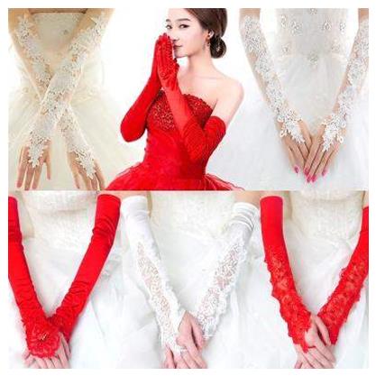 婚纱袖子遮手臂摆摊生意项目蕾丝假袖子加长薄款手臂袖套弹力花边|msdalam kategori Aksesori/Belt kulit/Hat/Muffler, aksesori pakaian perkahwinan, sarung tangan perkahwinan - dari Buy2taobao.com untuk memberikan perkhidmatan ejen Taobao profesional membeli
