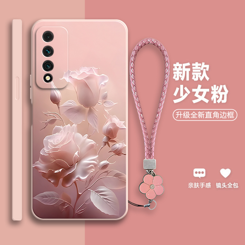 沙龙玫瑰适用华为智选NZONES7手机壳5G新款nzone中国s7移动75G硅胶SP100保护套zones全包防摔男女外壳nzonesp