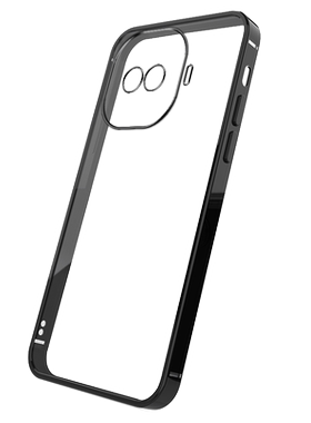 适用iQOOZ11Turbo手机壳V2536A透明电镀硅胶z11trubo全包iqqoz爱酷iqoo防摔iqz套vivoz男女iq00新款vivo外壳