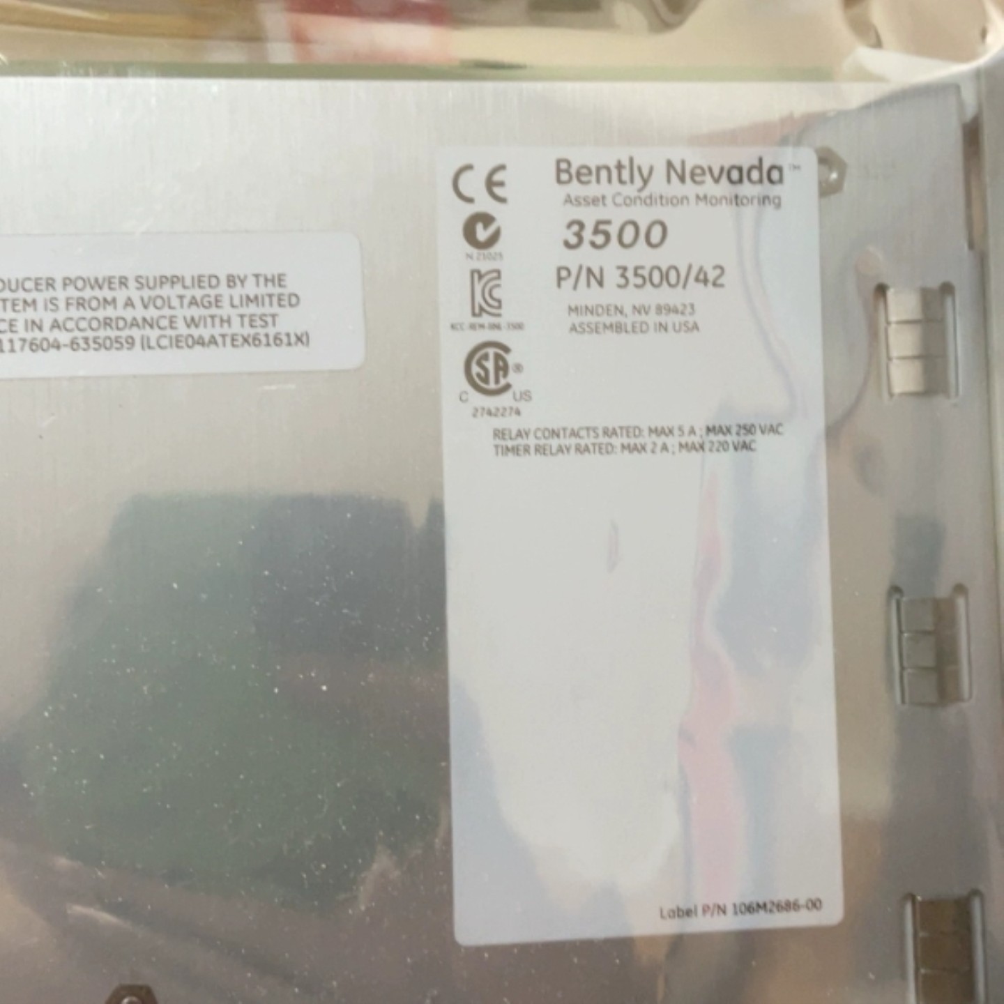 售前询价本特利350042M  176449-02  本特利176