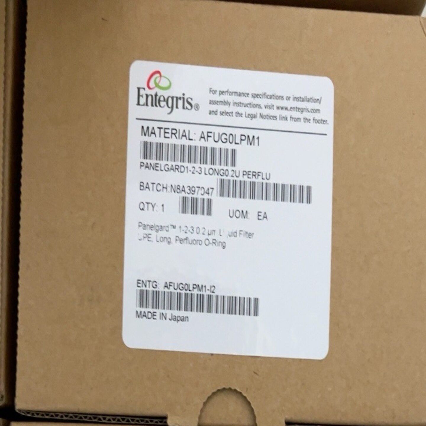 售前询价Entegris英特格原装过滤器AFUG0LPM1议价