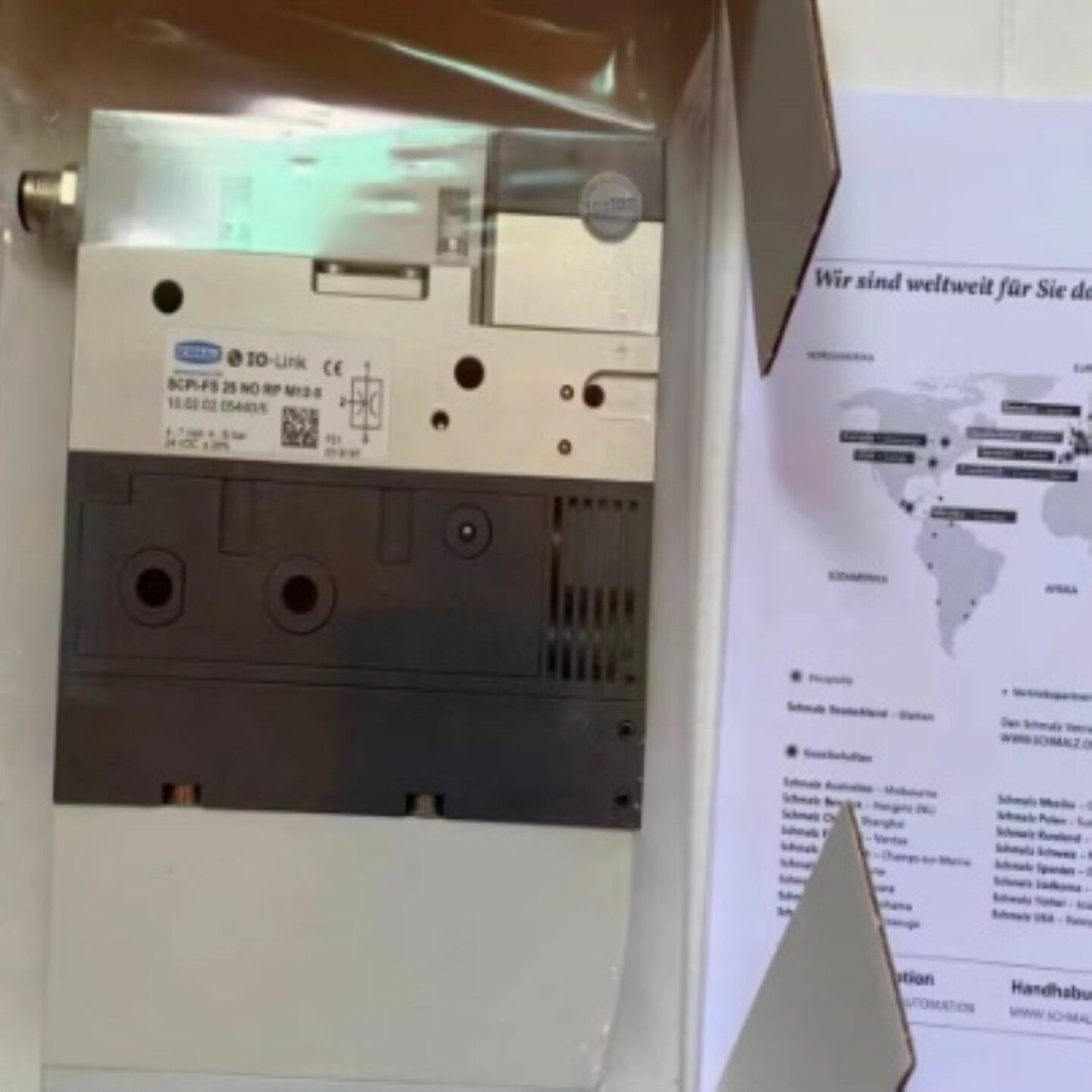 售前询价施迈茨真空产生器 SCPi-FS 25 NO RP M12-5  10020