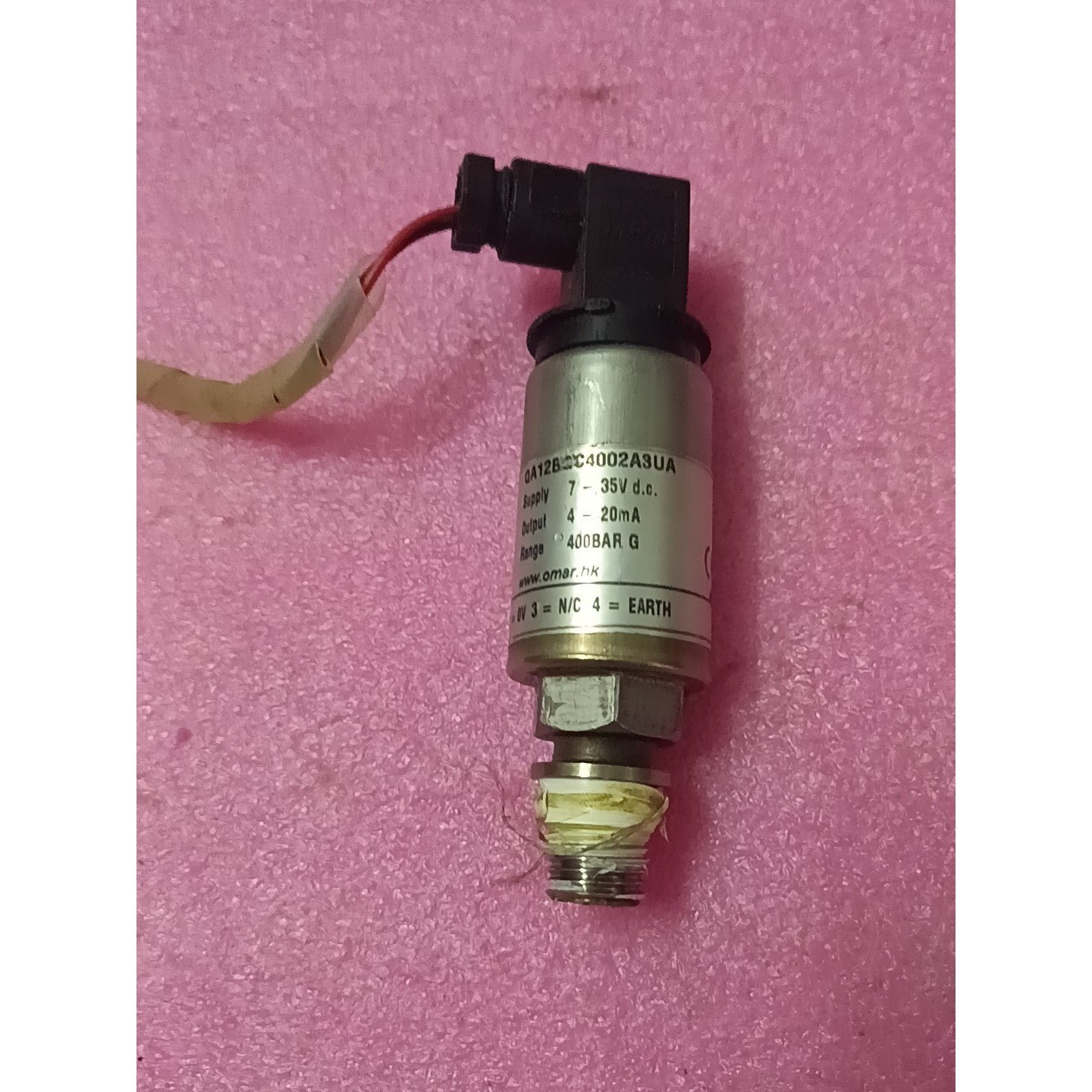 售前询价Omarhk压力感测器OA12BGC4002A3U