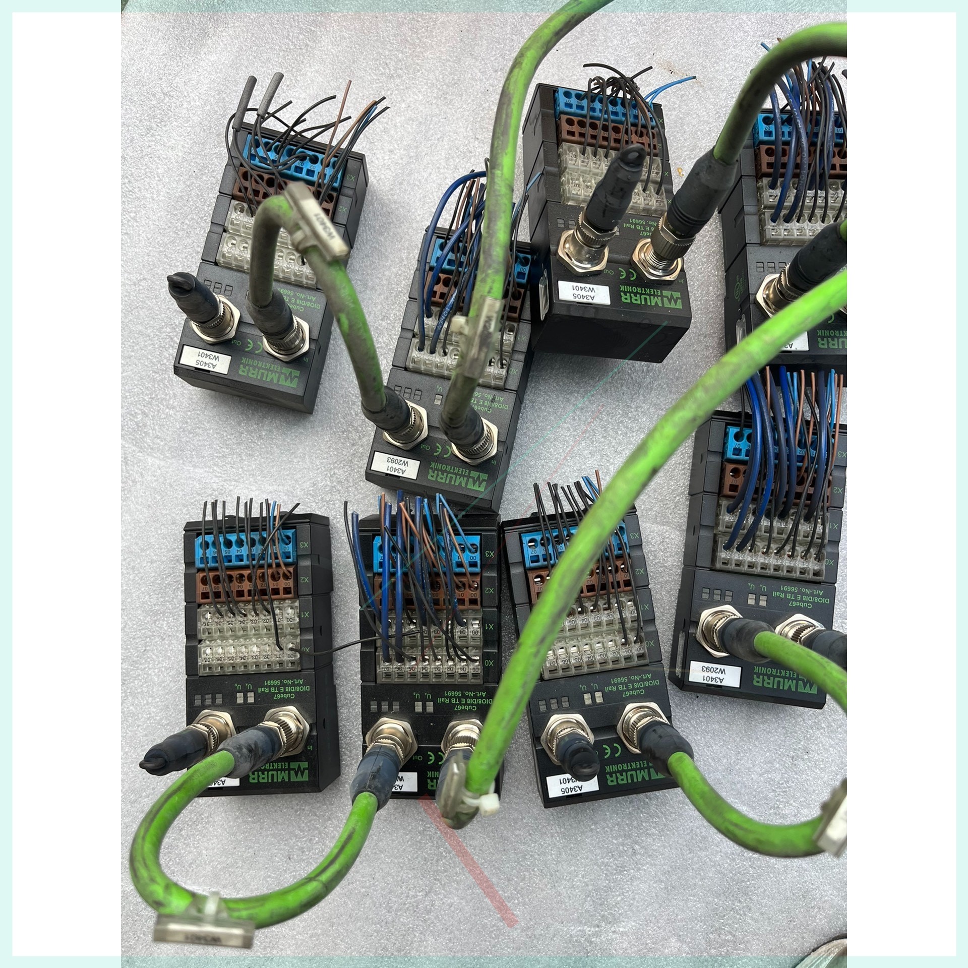 售前询价穆尔模块DI08DI8 E TB RAIL CUBE67