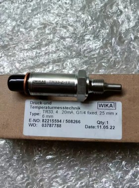 售前询价现货议价 威卡温度感测器TR33-Z-TTTR34-B-TTTR521-C