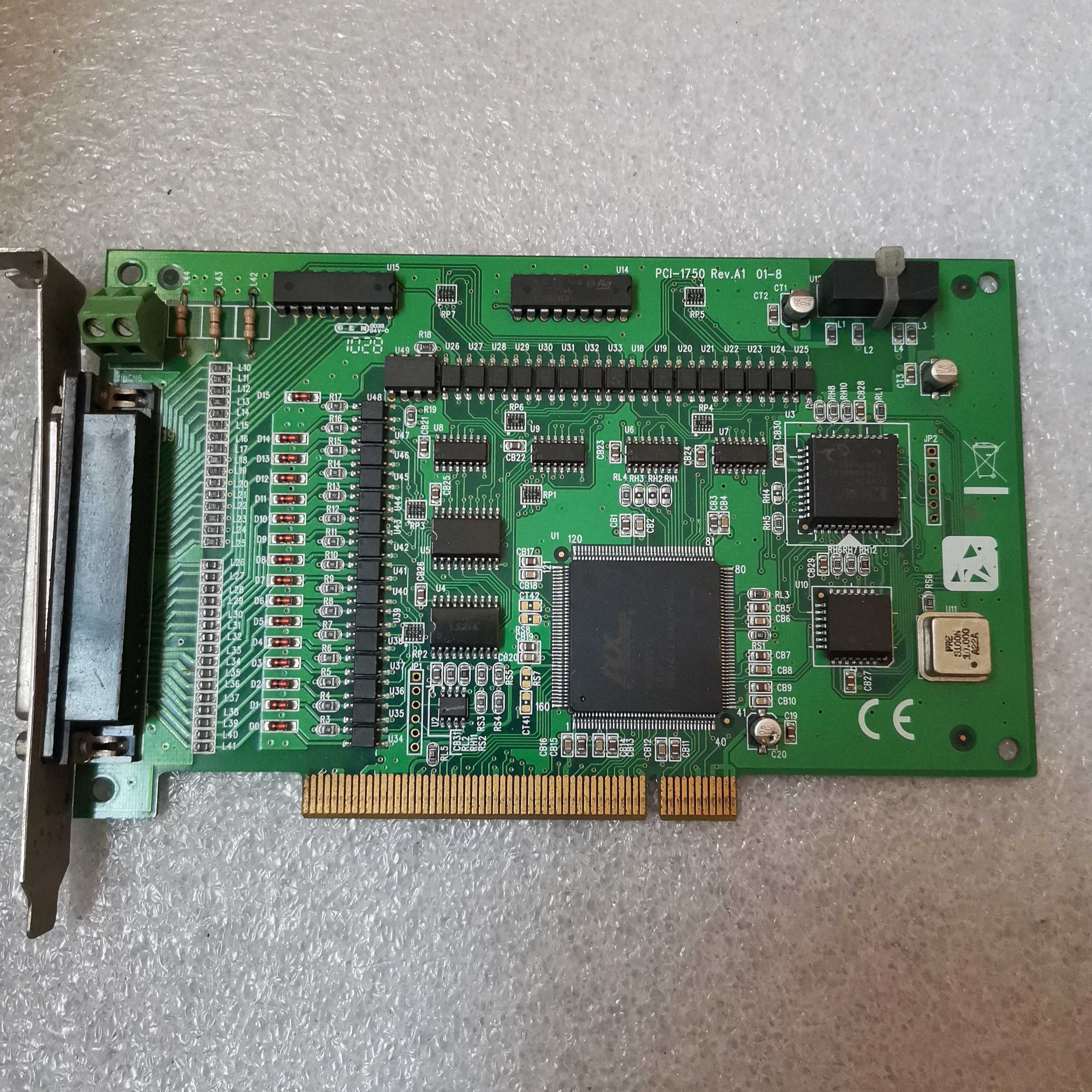 售前询价研华PCI-1750 REV A1采集卡 实物图 包好 现货-议价