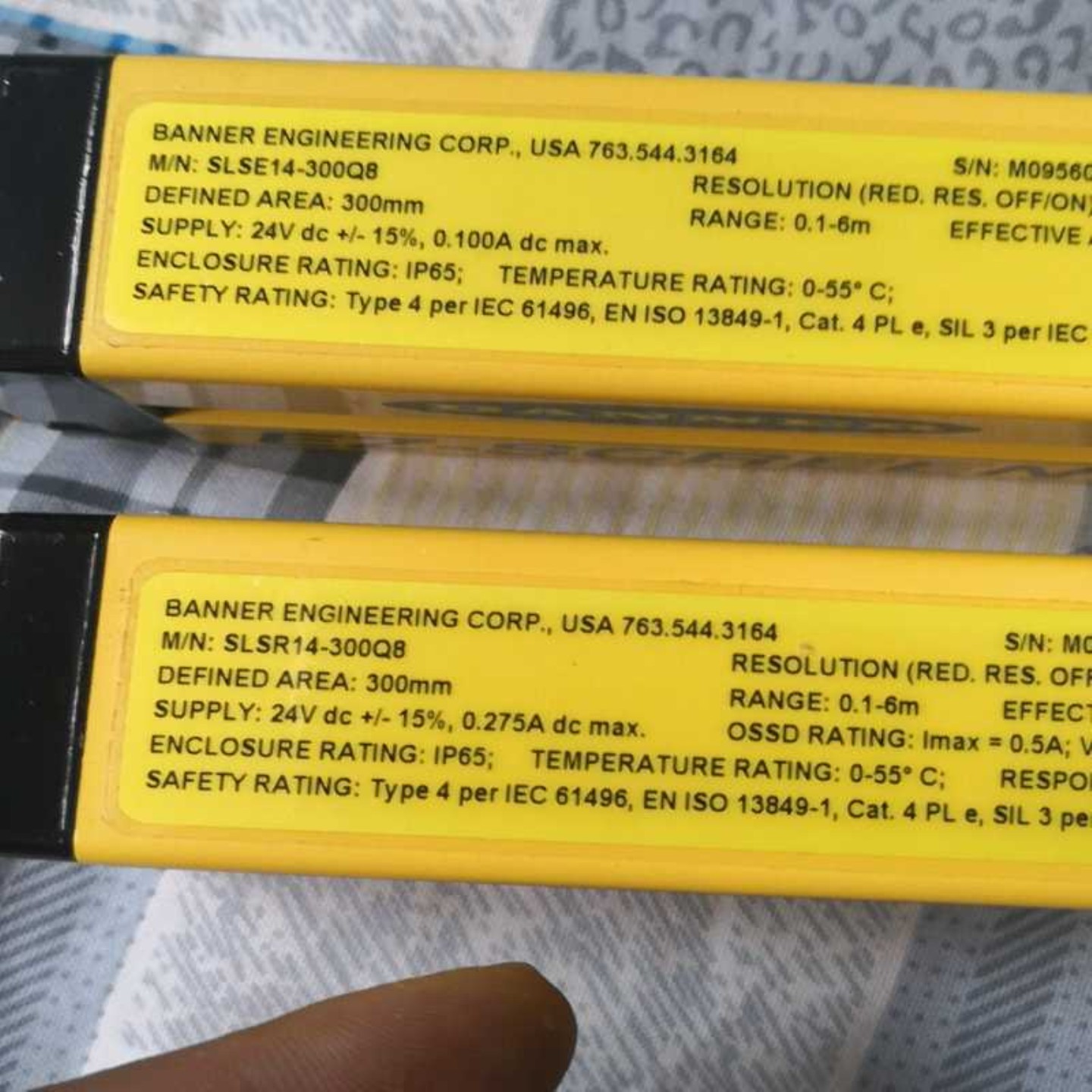 售前询价SLSE14-300Q8SLSR-300Q8邦纳光栅议价