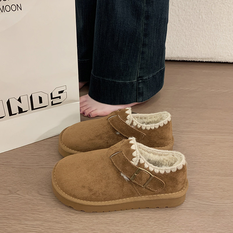厚底加绒保暖全包勃肯鞋女2026新款春秋乐福鞋孕妇加厚棉鞋0115w,女鞋,勃肯鞋/软木鞋,淘宝优惠券,粉丝福利购,淘宝优惠卷