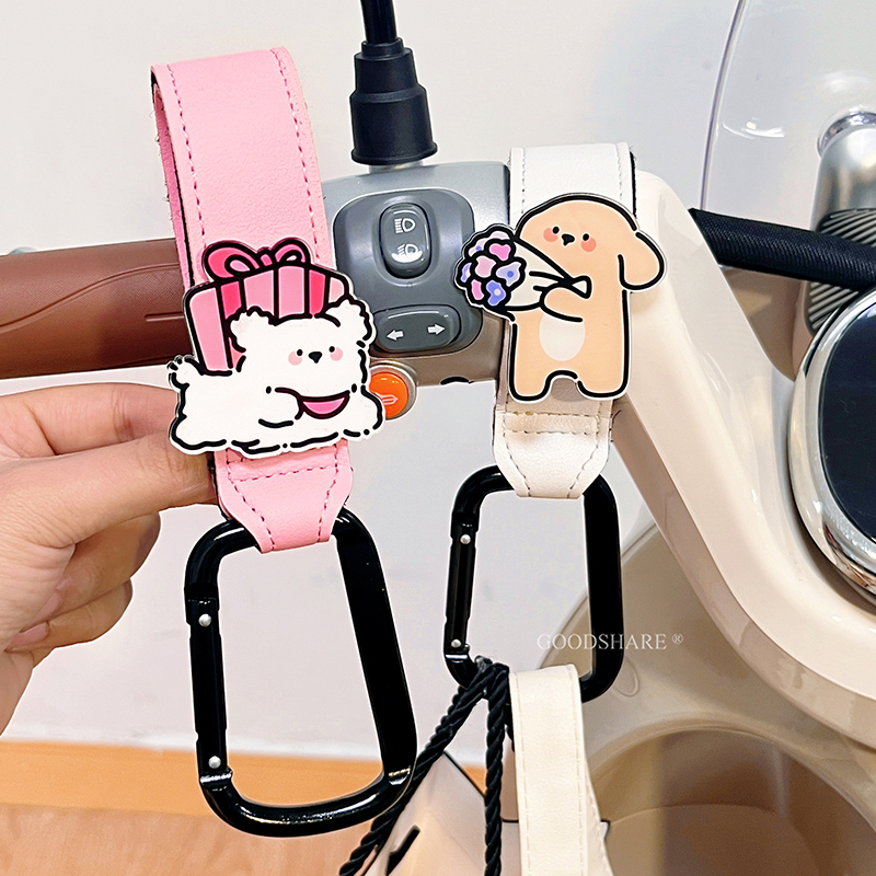 电动车前置挂物钩可爱卡通新款