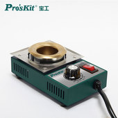 宝工SS 554H小型可调温镀钛焊锡炉电工大功率焊锡锅浸锡炉环保