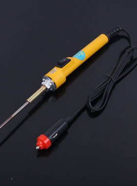 恒美速热电烙铁烫画家用胶柄电烙铁12v/24v直流220v100W电烙铁