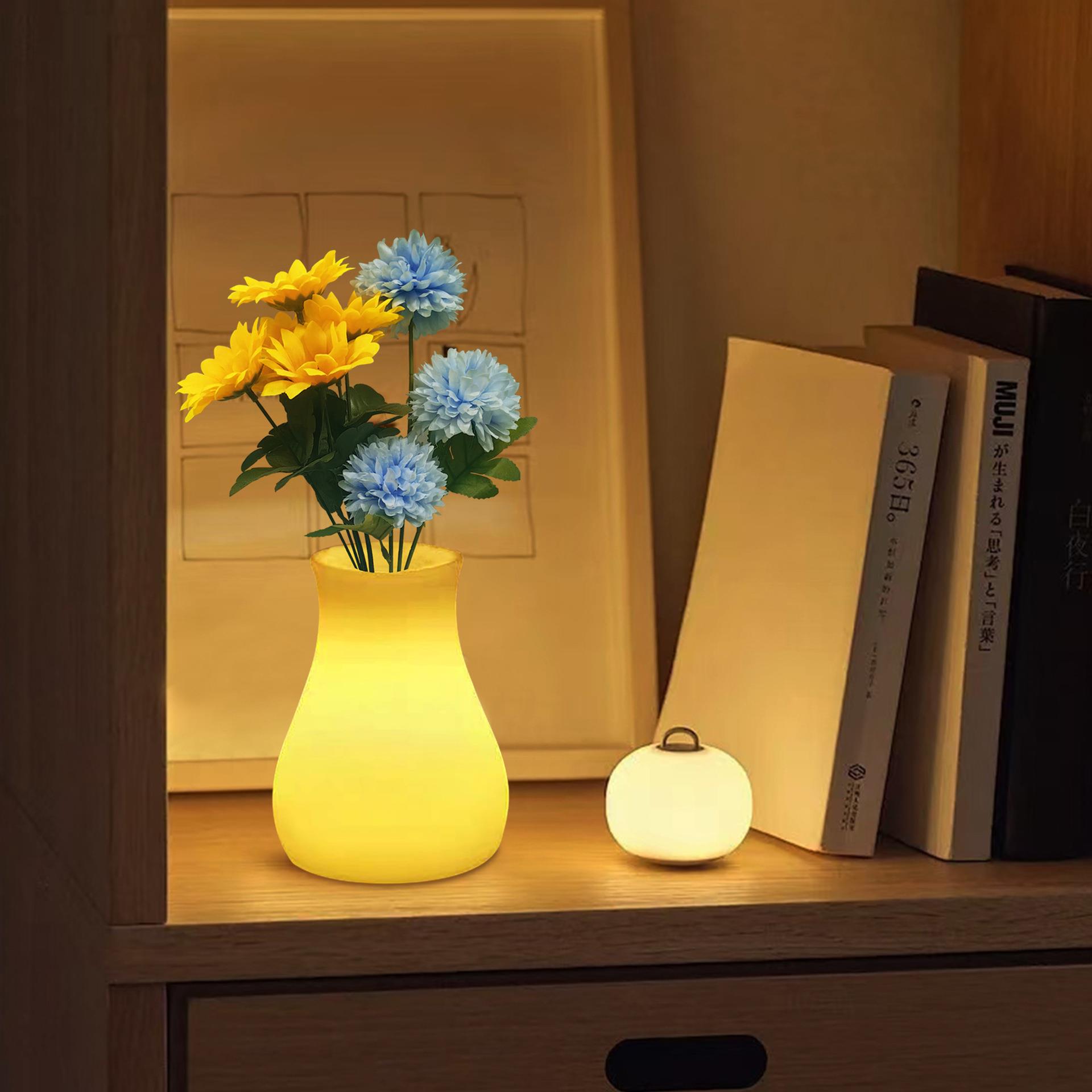 酒吧台灯酒店吧台桌面桌灯清吧奶茶店餐厅咖啡厅氛围灯插花花瓶