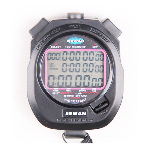 厂家批发世运秒表SEWAN SW8-3100三排100道计时器跑步运动秒表