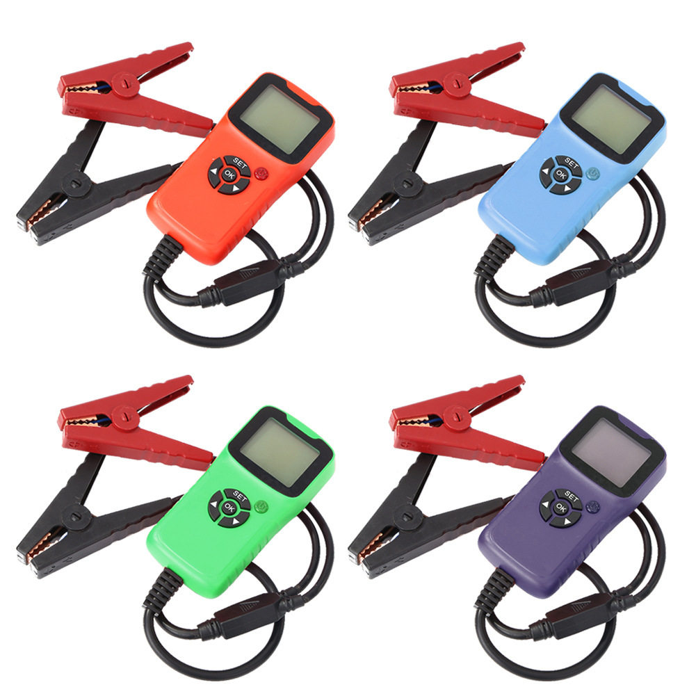 汽车电瓶检测仪蓄电池容量测试表测量仪电池检测锂电池容量检测仪