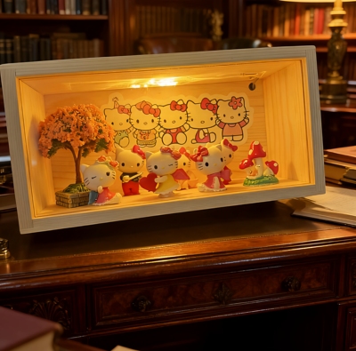 hellokitty系列礼物手办周边哈喽kitty猫生日女生情人礼品送女友