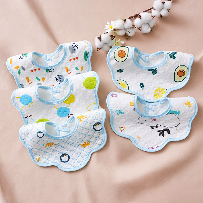 a类纯棉婴儿口水巾男女宝宝防水围嘴儿童防吐奶口水围兜秋冬0-3岁,婴童用品,口水巾,淘宝优惠券,粉丝福利购,淘宝优惠卷