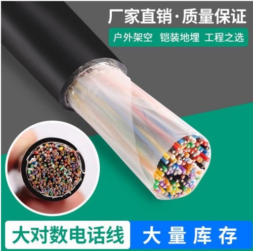 WDZ-HYA阻燃通信电缆 30*2*0.5大对数通讯电缆