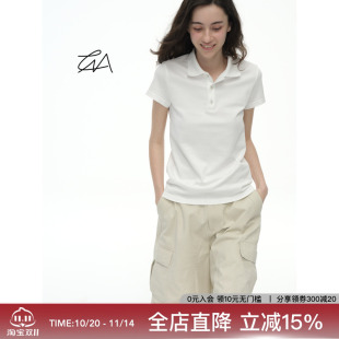 CountryMoment215G索罗娜混纺抗菌基础polo衫 夏翻领T恤女体恤 短袖