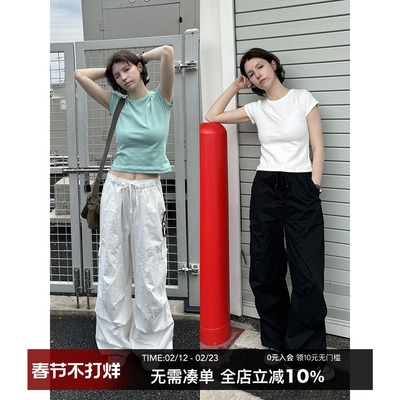 CountryMoment修身正肩短袖T恤