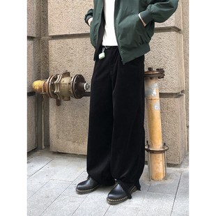 男Cleanfit裤 复古直筒灯芯绒休闲阔腿裤 子 23FW美式 CountryMoment