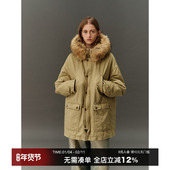 棉袄男女派克棉服加厚保暖棉衣外套长款 countrymoment冬季 工装