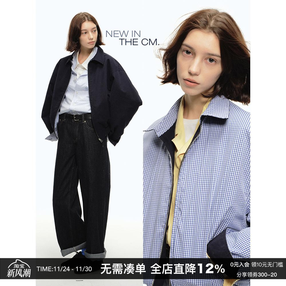 CountryMoment双面穿格纹夹克