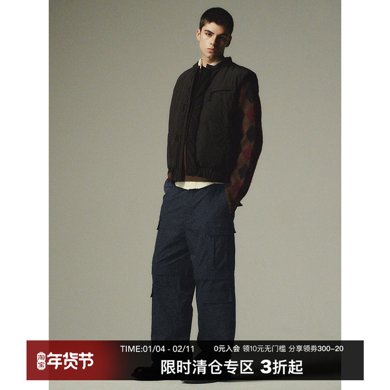 CountryMoment 美式多口袋加绒保暖直筒滑雪裤男女Cleanfit工装裤,男装,休闲裤,淘宝优惠券,粉丝福利购,淘宝优惠卷