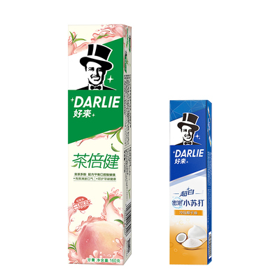 DARLIE好来茶倍健牙膏160g*2支