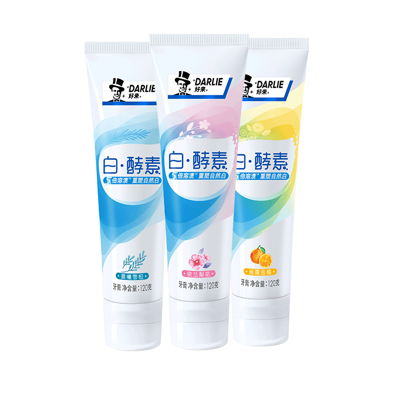 DARLIE/好来白酵素牙膏含氟
