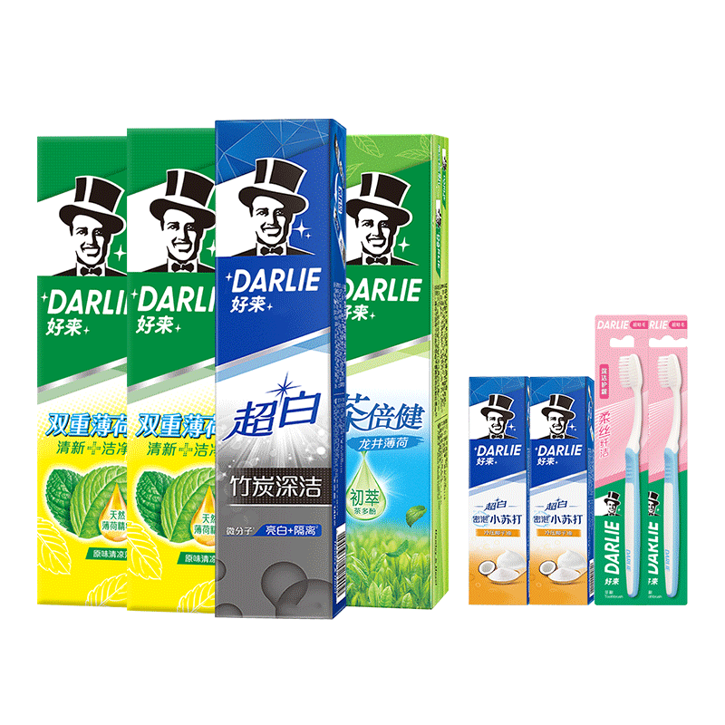 好来清新口气含氟牙膏