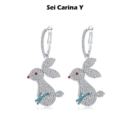 SeiCarinaY兔子长款耳环