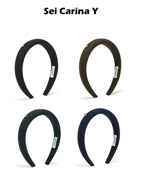 Sei Carina Y糖果方钻珠光发箍百搭高颅顶新款头箍女高级感时尚