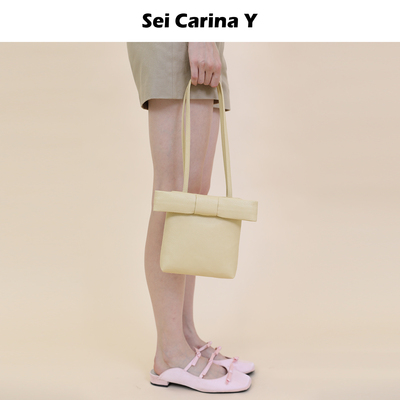 SeiCarinaY荔枝纹皮质公主包