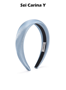 Sei Carina Y亮光厚版发箍女新款百搭好看头箍高颅顶发饰高级感