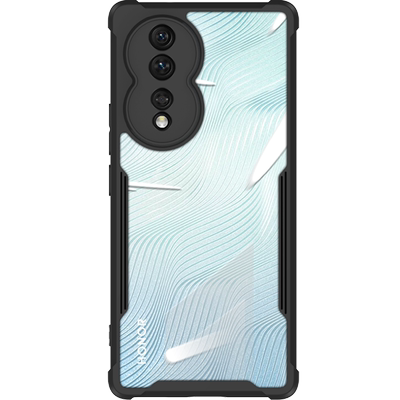 适用荣耀80手机壳亚克力防摔透明