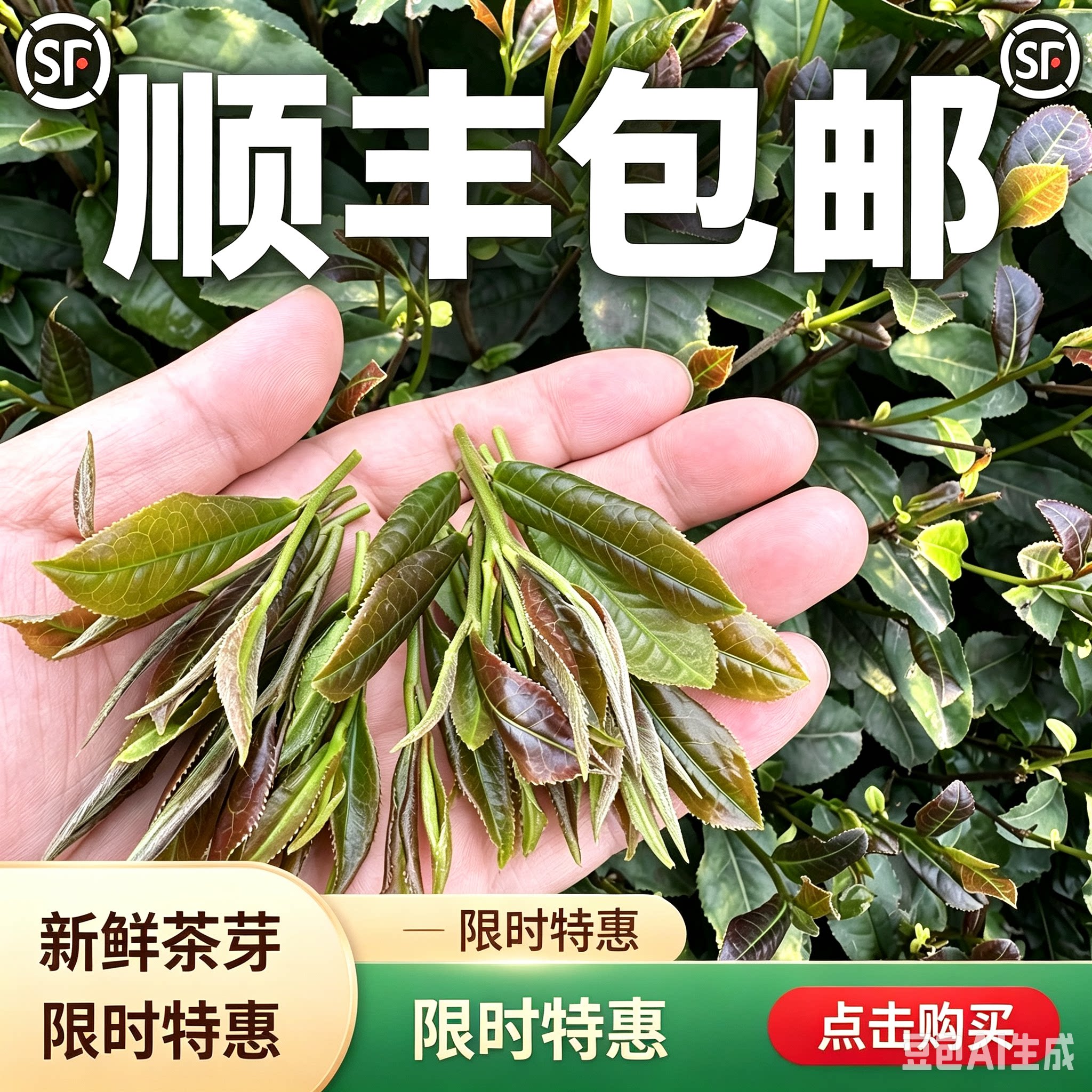 四川乐山紫茶原料茶青紫嫣紫芽紫笋茶适合制红茶黑茶一芽两叶保鲜