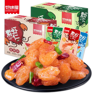 好味屋魔芋爽素虾仁香辣麻辣即食宿舍网红零食小吃休闲食品