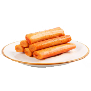 海欣手撕蟹柳棒40袋蟹肉味棒即香辣麻辣烧烤味蟹味卷休闲小吃零食