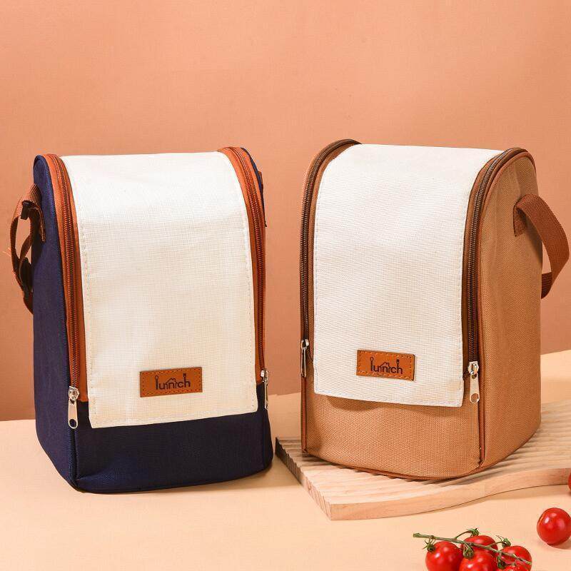 日本高品质长效保温袋加厚保温桶饭盒袋手提袋上班族简约圆形筒带,收纳整理,饭盒袋,淘宝优惠券,粉丝福利购,淘宝优惠卷